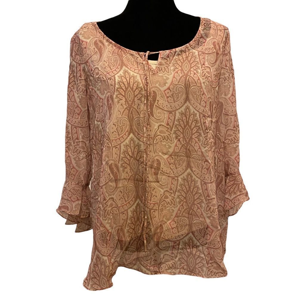 Motherhood Maternity paisley‎ top